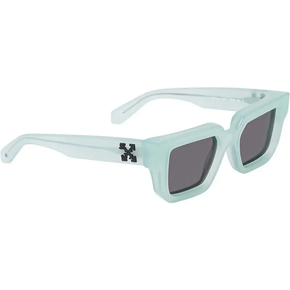 NWT Off White SILVERSTONE-OERI146S25PLA0015307 Rectangle 52mm Sunglasses